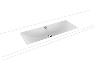 Kaldewei WB SILENIO UNTERBAUWASCHTISCH Mod. 3048,934x391mm,alpwe,PEFF,AD,mÜL,chr
