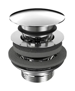 KA WT Zubehoer Mod.3907 Push-to-open Ventil, verchr.Deckel, Klickverschluss