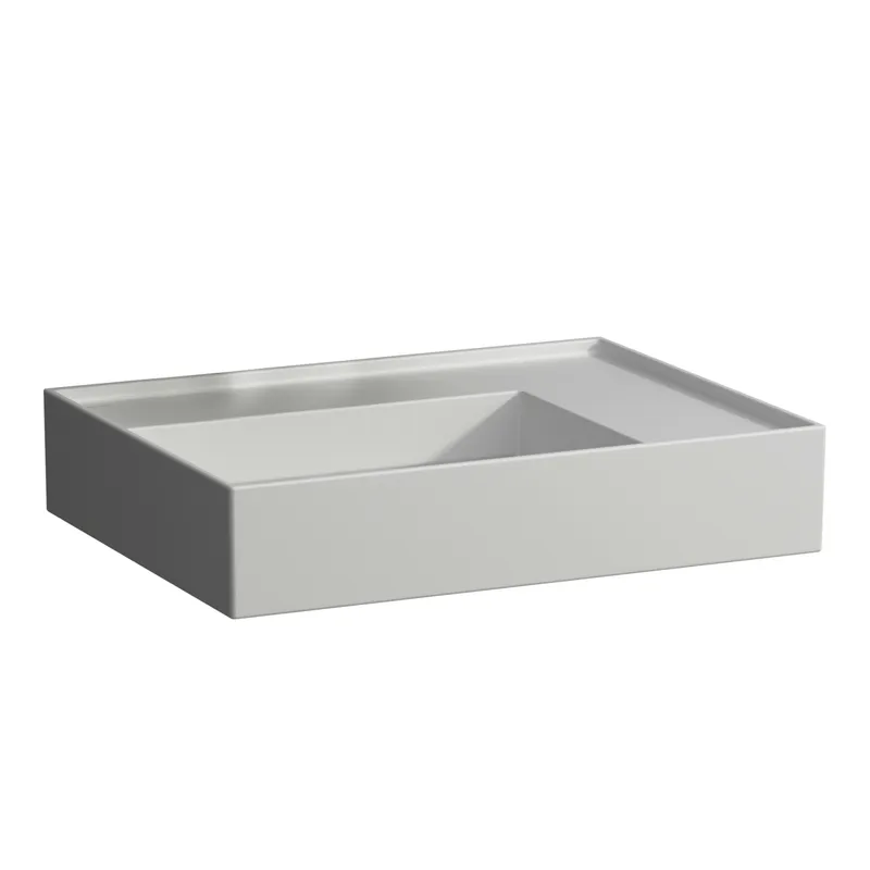 Waschtisch K-LAUFEN 460x600x150 o. Hlo.Ül. versteckter Abl. Ablg. rechts we ma.