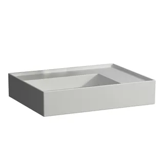 Waschtisch K-LAUFEN 460x600x150 o. Hlo.Ül. versteckter Abl. Ablg. rechts we ma.