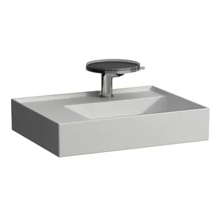 Waschtisch K-LAUFEN 460x600x150 1 Hlo.Ül. versteckter Abl. Ablg. links we ma.