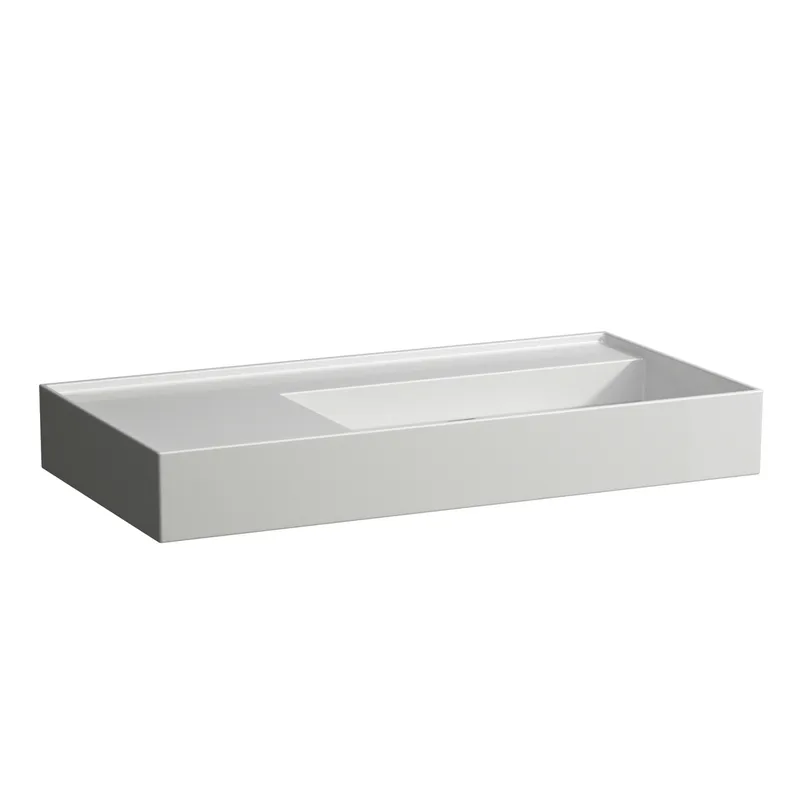 Waschtisch K-LAUFEN 460x900x150 o. Hlo.Ül. versteckter Abl. Ablg. links LCC we