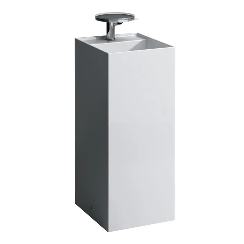 Waschtisch freist. K-LAUFEN 435x375x900 1 Hahnloch ohne Überlauf LCC weiß