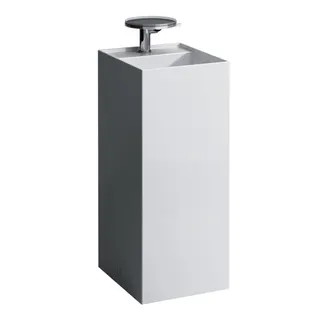 Waschtisch freist. K-LAUFEN 435x375x900 1 Hahnloch ohne Überlauf weiß
