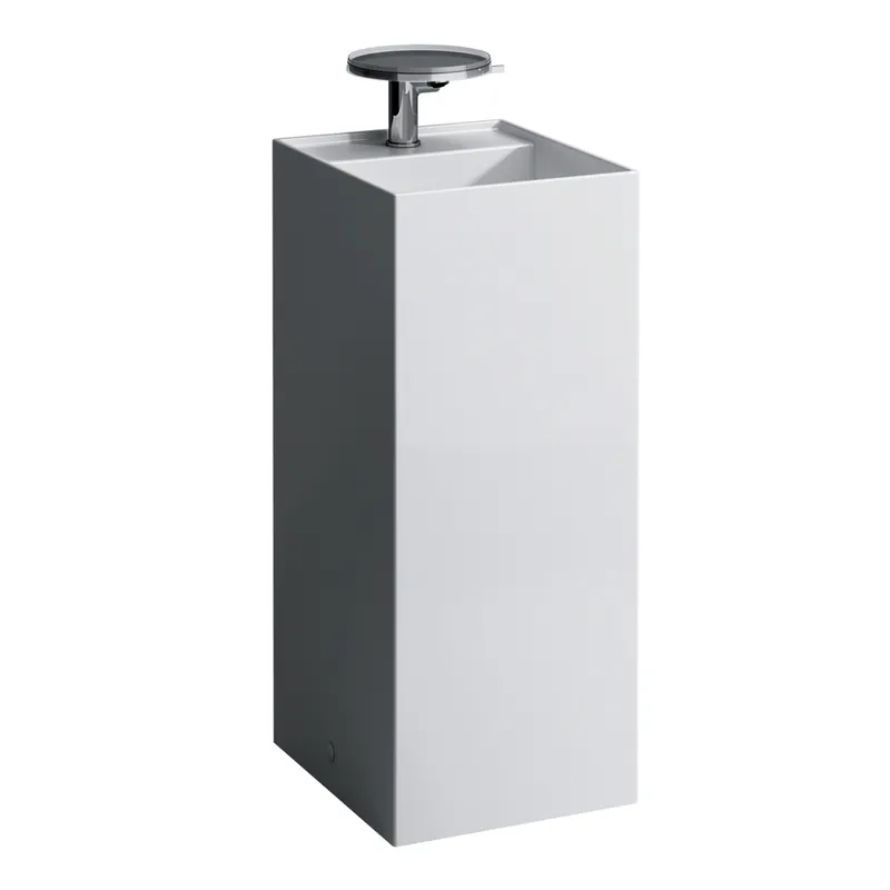 Waschtisch freist. K-LAUFEN 435x375x900 3 Hahnloch ohne Überlauf LCC weiß