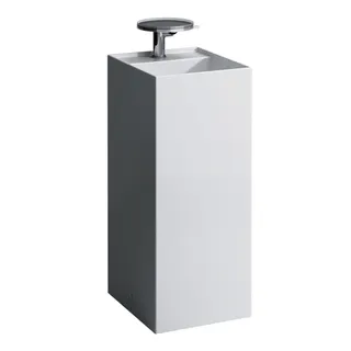 Waschtisch freist. K-LAUFEN 435x375x900 3 Hahnloch ohne Überlauf weiß