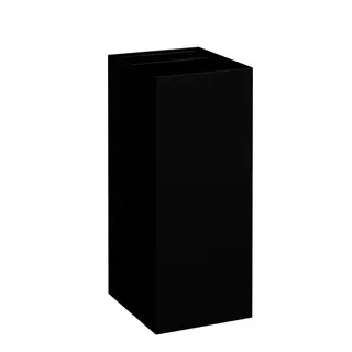 Waschtisch freist. K-LAUFEN 435x375x900 ohne Hahnloch ohne Überlauf schwarz glänzend