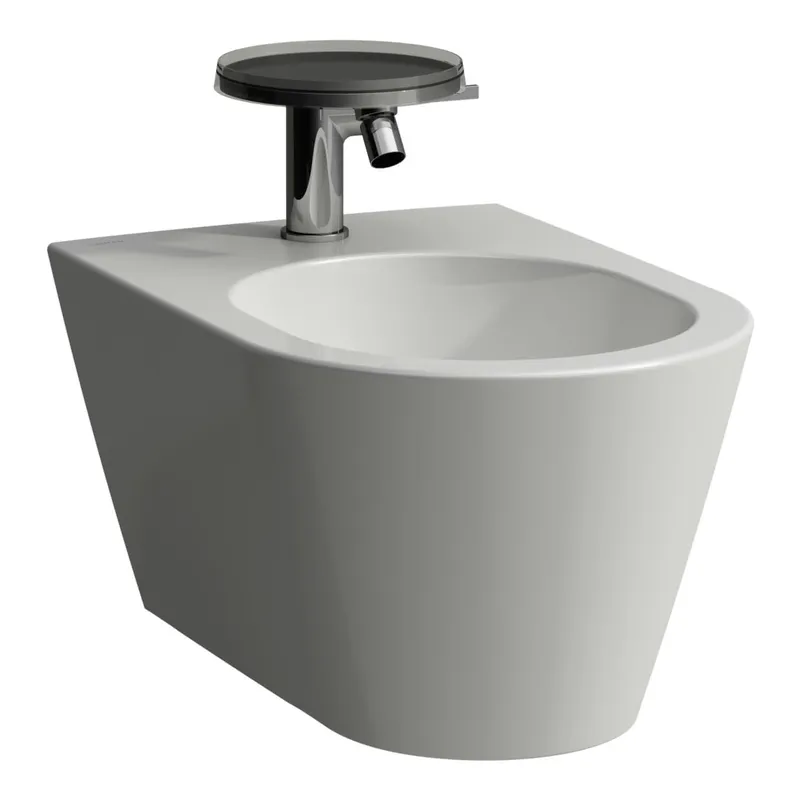 Wandbidet K-LAUFEN 545x370 1 Hahnloch o. seitl. Loch f. Wasserans LCC weiß
