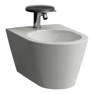 Wandbidet K-LAUFEN 545x370 1 Hahnloch o. seitl. Loch f. Wasserans LCC weiß