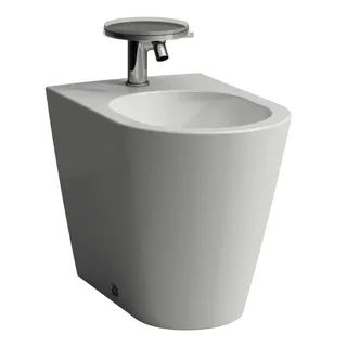 Standbidet K-LAUFEN 560x370x430 1 Hahnloch o. seitl. Loch f. Wasserans weiß