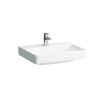 Laufen Waschtisch PRO S 465x600x175 ohne Hahnloch mit Überlauf weiß – Bild 3