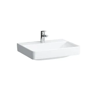 Laufen Waschtisch PRO S 465x600x175 ohne Hahnloch mit Überlauf LCC weiß – Bild 2