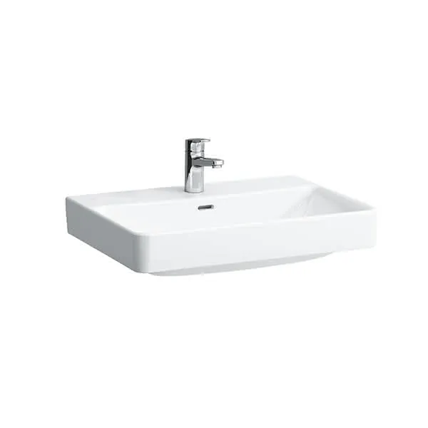 Laufen Waschtisch PRO S 465x650x175 1 Hahnloch mit Überlauf LCC weiß