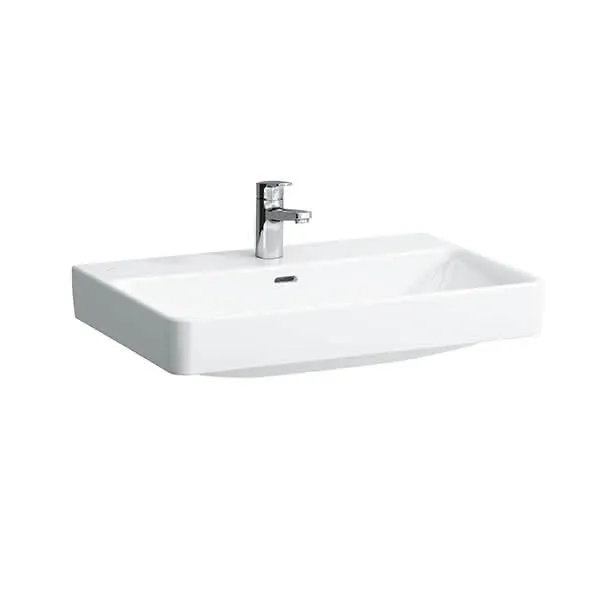 Laufen Waschtisch PRO S 465x700x175 3 Hahnloch mit Überlauf weiß