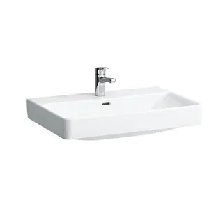 Laufen Waschtisch PRO S 465x700x175 1 Hahnloch mit Überlauf LCC weiß