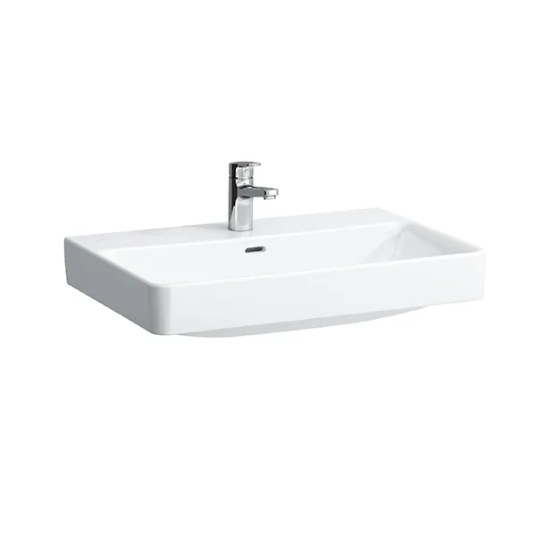 Laufen Waschtisch PRO S 465x700x175 3 Hahnloch mit Überlauf LCC weiß