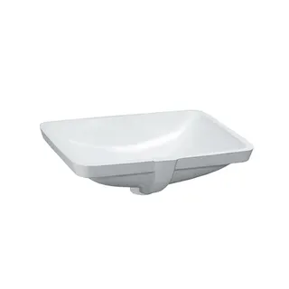 Laufen Einbau-Waschtisch von unten PRO S 400x490x170 ohne Hahnloch mit Überlauf LCC weiß