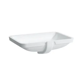 Laufen Einbau-Waschtisch von unten PRO S 450x645x170 ohne Hahnloch mit Überlauf LCC weiß