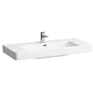 Laufen Waschtisch PRO S 465x1050x175 1 Hahnloch mit Überlauf weiß