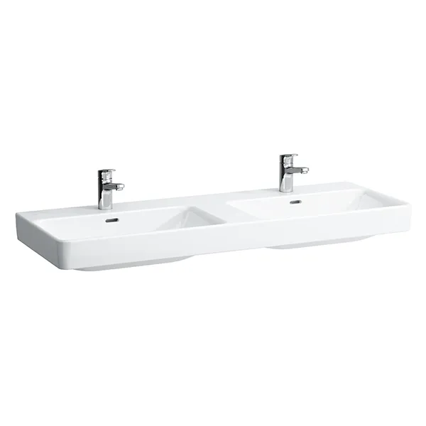 Laufen DWT PRO S 460x1300x175 ohne Hahnloch mit Überlauf weiß