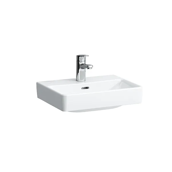 Laufen HWB PRO S 340x450x145 ohne Hahnloch ohne Überlauf Ül-Kanal unten geschlossen LCC weiß