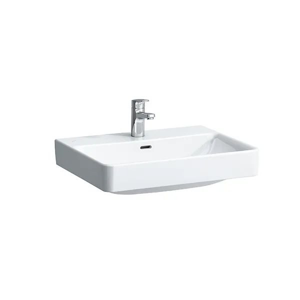 Laufen Aufsatz-Waschtisch PRO S 465x600x175 ohne Hahnloch mit Überlauf weiß