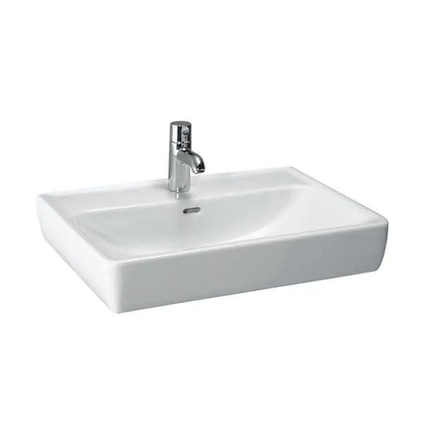 Laufen Aufsatz-Waschtisch PRO A 480x550x170 1 Hahnloch mit Überlauf weiß