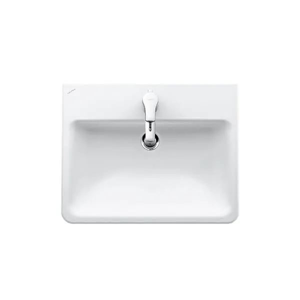 Laufen Einbau-Waschtisch von oben PRO S 440x560x170 1 Hahnloch mit Überlauf weiß
