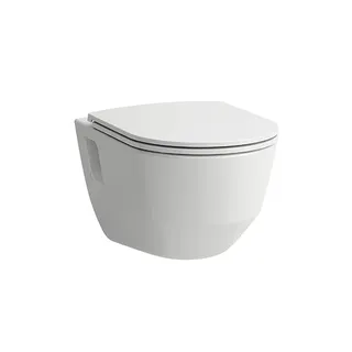 Laufen T-WC wandh. PRO 530x360 spülrandlos offene Befestigung (Nischen) LCC weiß – Bild 2