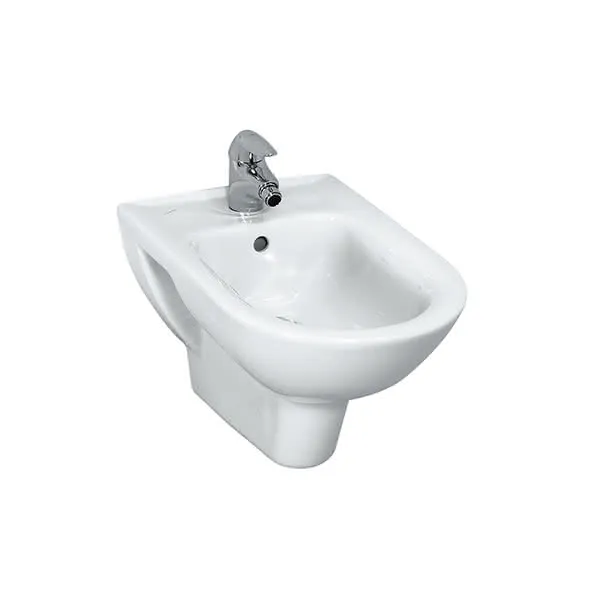 Laufen Wandbidet PRO 560x360 1 Hahnloch 2 seitl. Löcher f. Wasserans pergamon