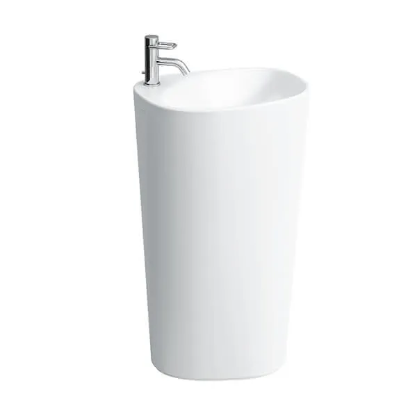 Laufen Waschtisch freist. PALOMBA 400x525x900 1 Hahnloch ohne Überlauf weiß
