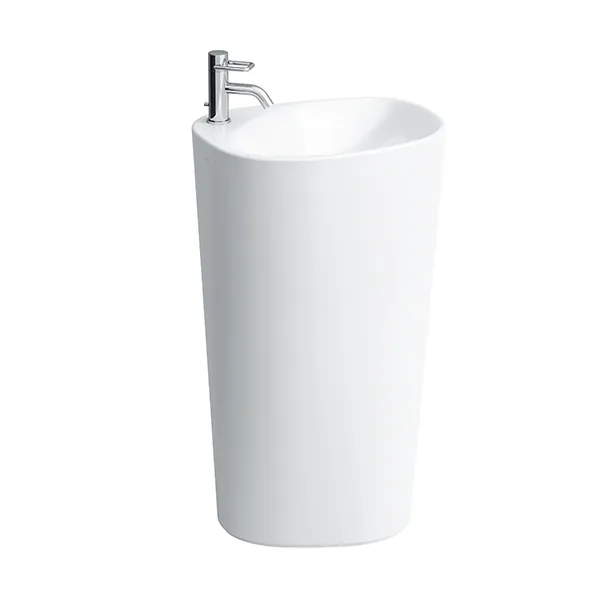 Laufen Waschtisch freist. PALOMBA 400x525x900 ohne Hahnloch ohne Überlauf LCC weiß