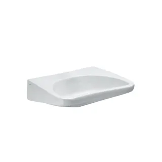 Laufen Waschtisch barrierefrei REHAB 550x660x190 ohne Hahnloch ohne Überlauf weiß