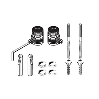 Laufen Boden-Befestigung M10 für Alessi H11972 Palomba H811803