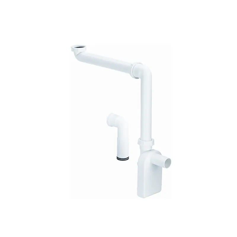 Laufen Raumspar Möbelsiphon DN32 Kunststoff weiß