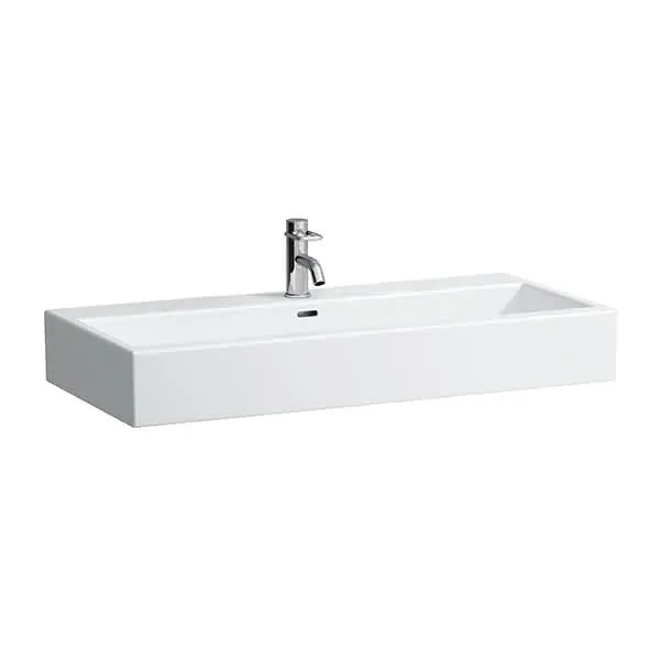 Laufen Waschtisch LIVING CITY 460x1000x155 1 Hahnloch mit Überlauf weiß