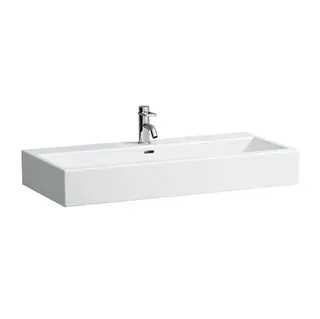 Laufen Waschtisch LIVING CITY 460x1000x155 1 Hahnloch mit Überlauf weiß
