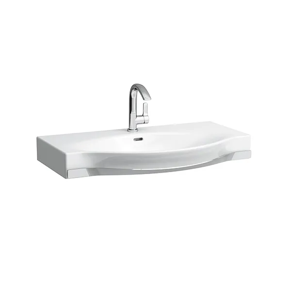 Laufen Waschtisch mit HH PALACE 510x900x165 3 Hahnloch mit Überlauf weiß