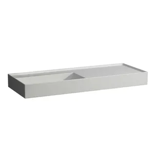 Waschtisch K-LAUFEN 460x1200x150 o. Hlo.Ül. versteckter Abl. Ablg. rechts we ma.