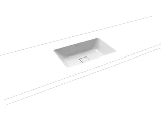 Kaldewei WB CONO UNTERBAUWASCHTISCH Mod.3087, 569x382mm,alpinweiß,Perl-Effekt,AD,oÜL