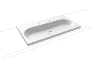 Kaldewei WB CENTRO Mod.3056,900x500mm,alpwe, PEFF,AD,m. 3HL,oÜL