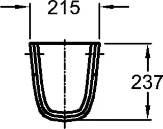 sanibel 5001-Halbsäule zu Handwaschb. E mit sanibelTect und Befestigung A15 weiß – Bild 3