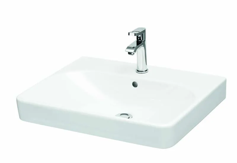 sanibel 5001-Waschtisch E 600x480 mm A15 unterbaufähig weiß