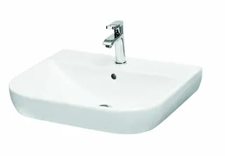 sanibel 5001-Waschtisch rund 600x480mm A15 weiß