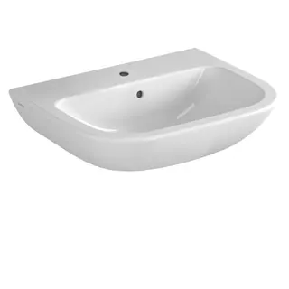 sanibel 3001-Waschtisch 550x440mm runde Form weiß