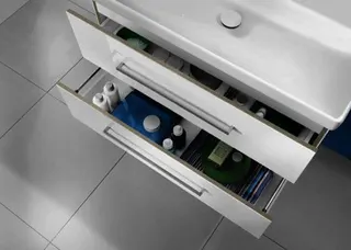 Villeroy & Boch Schrankwaschtisch Avento 1000x470mm re-eckig 2HL. m. ÜL. Weiß Alpin cplus – Bild 2