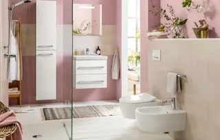 Villeroy & Boch Bidet Avento 530x370x215mm Oval wandhängend Weiß Alpin – Bild 3