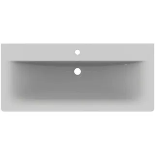 Ideal Standard Möbelwaschtisch Connect Air, 1 Hahnloch, mit Überlauf, 1040x460x165mm, Weiß – Bild 4