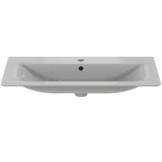 Ideal Standard Möbelwaschtisch Connect Air 1 Hahnloch mit Überlauf 840x460x165mm Weiß