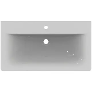Ideal Standard Möbelwaschtisch Connect Air 1 Hahnloch mit Überlauf 840x460x165mm Weiß – Bild 3